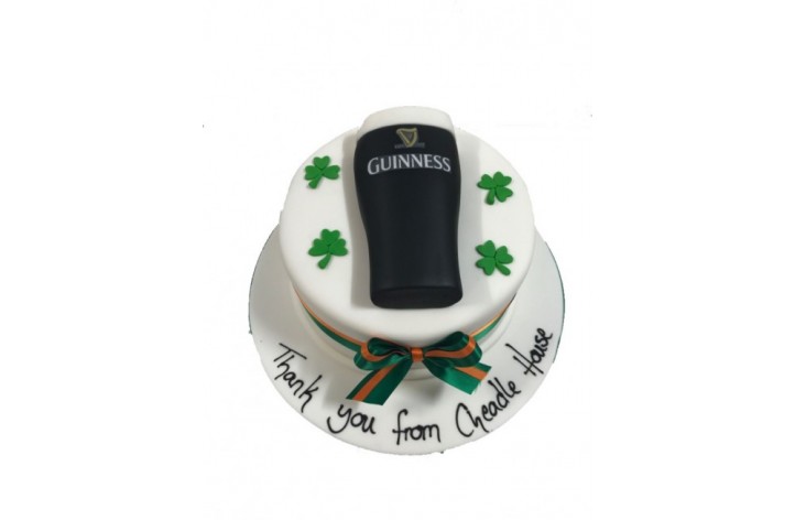 Guinness Glass Cake